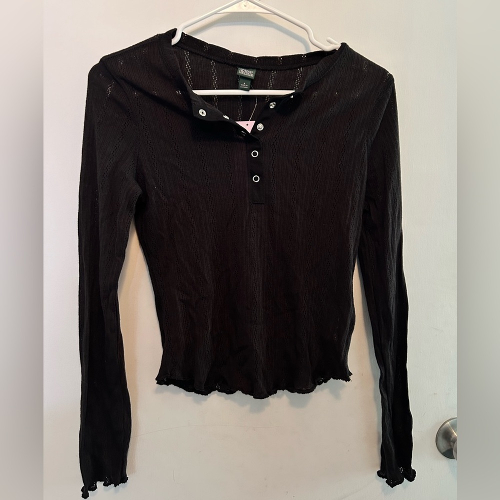 Black Long Sleeve Shirt